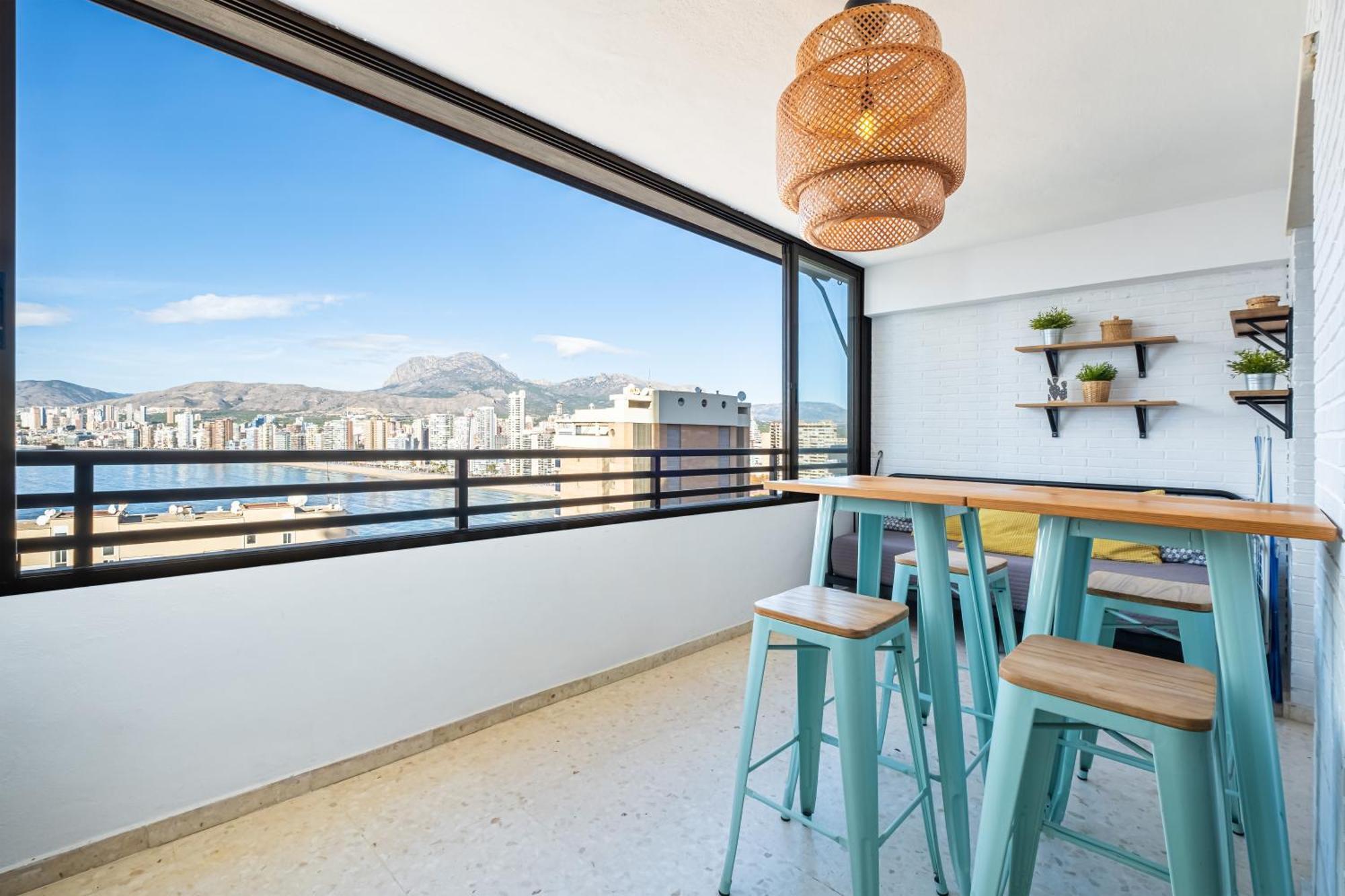 Trinisol Apartment Sea Views 6E Levante Beach Benidorm Ngoại thất bức ảnh