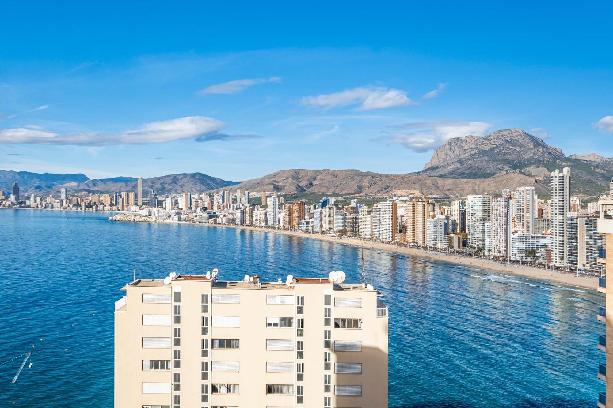 Trinisol Apartment Sea Views 6E Levante Beach Benidorm Ngoại thất bức ảnh
